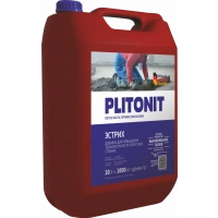 Купить PLITONIT Эстрих Комплексная добавка для производства полусухой стяжки 10 кг  (40шт/подд.) оптом в Москве от производителя