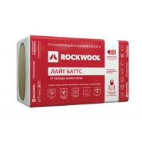 Купить Базальтовая изоляция Rockwool  Лайт Баттс 1000х600х50  мм (10 шт/6 м2/0,3 куб.м) оптом в Москве от производителя
