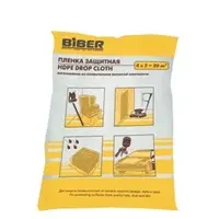 Купить БИБЕР 31811 Пленка защитная для ремонтных работ 4х5м (100) оптом в Москве от производителя