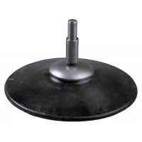 Купить БИБЕР 70862 Диск опорный 125мм для шлиф. бумаги резиновый с винтом (25/100) оптом в Москве от производителя