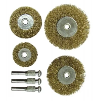 Купить Набор щеток дисковых (25,38,63,75мм) для дрели БИБЕР 70990 (5) (5/80) оптом в Москве от производителя