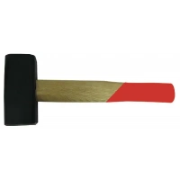 Купить БИБЕР 85164 Кувалда Стандарт кованая с обратной деревянной ручкой (4кг) (6) оптом в Москве от производителя