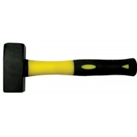 Купить БИБЕР 85171 Кувалда Профи кованая с фиберглассовой обрезиненной ручкой (1кг) (6/12) оптом в Москве от производителя