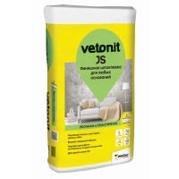 Купить Шпаклевка финишная для любых оснований ВЕТОНИТ Джэй Эс (Vetonit JS), 20 кг оптом в Москве от производителя