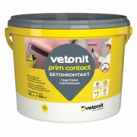 Купить Грунтовка с кварцевым песком для плоховпит.оснований ВЕТОНИТ ПРИМ КОНТАКТ, 15 кг оптом в Москве от производителя