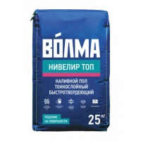Купить Наливной пол тонкослойный Волма Нивелир Топ  быстротвердеющий 25 кг оптом в Москве от производителя