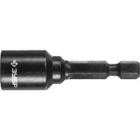 Купить 26375-10 Зубр Бита «ПРОФИ» «Нат-драйвер» с торцовой головкой, магнитная, хвостовик E 1/4», L=50мм, 10мм, 1шт оптом в Москве от производителя