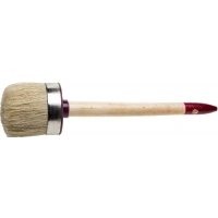 Купить Зубр Кисть круглая «УНИВЕРСАЛ - МАСТЕР», светлая щетина, деревянная ручка, №12х45мм 01501-45 оптом в Москве от производителя