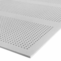 Купить КНАУФ-Акустика ППГ3-Б2-12/25КВ-4ПК Квадратная перфорация черная 2400х1200х12,5мм (уп.25шт) оптом в Москве от производителя