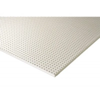 Купить КНАУФ-Акустика ППГ3-С1-8/18КР-2ФК/2ПК Сплошная круглая перфорация R-белая 1998х1188х12,5мм (уп.25шт) оптом в Москве от производителя