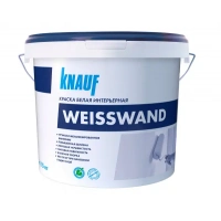 Купить КНАУФ-Вайсванд краска в/д интерьерная белая матовая 15 кг оптом в Москве от производителя