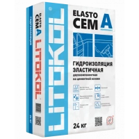 Купить Литокол ELASTOCEM гидроизоляция смесь (комп. А) 24кг оптом в Москве от производителя