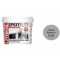 Купить Литокол EpoxyElite Эпоксидная затирка E.05 Серый базальт 2кг оптом в Москве от производителя