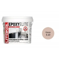 Купить Литокол EpoxyElite Эпоксидная затирка E.10 Какао 1кг оптом в Москве от производителя