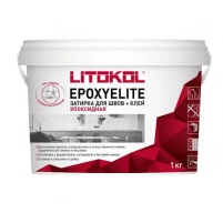 Купить Литокол EpoxyElite Эпоксидная затирка E.100 Супербелый 1кг оптом в Москве от производителя