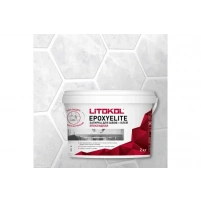 Купить Литокол EpoxyElite Эпоксидная затирка E.100 Супербелый 2кг оптом в Москве от производителя