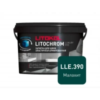Купить Литокол Litochrom LUXURY EVO LLE.390 затирочная смесь Малахит 2кг оптом в Москве от производителя