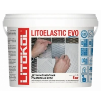 Купить Литокол Litoelastic Evo реактивный эпокс.-полиуретан. клей (комп. А+В) 5кг оптом в Москве от производителя