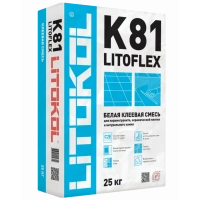 Купить Клей для плитки Литокол LitoFlex K81 клей Белый 25кг оптом в Москве от производителя