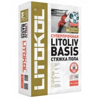 Купить Литокол LITOLIV BASIS цементный ровнитель д/пола 25кг оптом в Москве от производителя