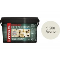 Купить Литокол Starlike Defender EVO Антибак. эпоксидная затирка S.200 AVORIO (Слоновая кость) 1кг оптом в Москве от производителя