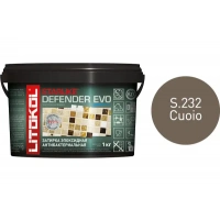 Купить Литокол Starlike Defender EVO Антибак. эпоксидная затирка S.232 CUOIO (Кожа) 1кг оптом в Москве от производителя