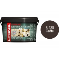 Купить Литокол Starlike Defender EVO Антибак. эпоксидная затирка S.235 CAFFE (Кофе) 1кг оптом в Москве от производителя