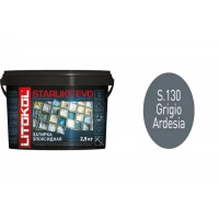 Купить Литокол Starlike Evo Эпоксидная затирка S.130 GRIGIO ARDESIA (серый шифер) 2,5кг оптом в Москве от производителя