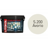 Купить Литокол Starlike Evo Эпоксидная затирка S.200 AVORIO (слоновая кость) 2,5кг оптом в Москве от производителя