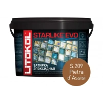 Купить Литокол Starlike Evo Эпоксидная затирка S.209 P.ASSISI (карамель) 1кг оптом в Москве от производителя