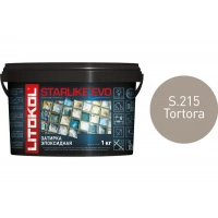Купить Литокол Starlike Evo Эпоксидная затирка S.215 TORTORA (серо-коричневый) 1кг оптом в Москве от производителя