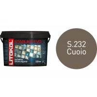 Купить Литокол Starlike Evo Эпоксидная затирка S.232 CUOIO (кожа) 2,5кг оптом в Москве от производителя