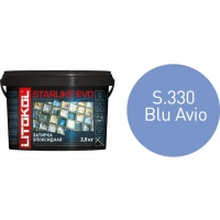 Купить Литокол Starlike Evo Эпоксидная затирка S.330 BLU AVIO (васильковый) 2,5кг оптом в Москве от производителя