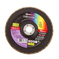 Купить Диск лепестковый по металлу Луга Р120 180х22 мм оптом в Москве от производителя