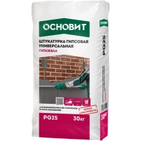 Купить Штукатурка гипсовая Основит Гипсвэлл  PG25, 30 кг оптом в Москве от производителя