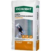 Купить Штукатурно-клеевая смесь ОСНОВИТ КАВЕРПЛИКС ТС117, 25кг оптом в Москве от производителя
