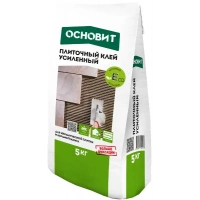 Купить Клей плиточный усиленный беспылевой ОСНОВИТ МАСТПЛИКС ECO АС12, 5 кг оптом в Москве от производителя