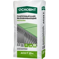 Купить Клей плиточный Основит Мастпликс АС 12 Т выравнивающий, 25 кг оптом в Москве от производителя