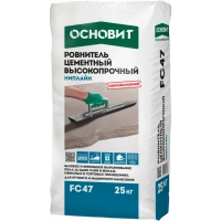 Купить Ровнитель для пола Основит Ниплайн FC47 высокопрочный 25 кг оптом в Москве от производителя
