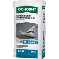 Купить Цементно-полимерный суперфинишный пол ОСНОВИТ Ровилайн FC49, 20 кг оптом в Москве от производителя