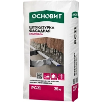 Купить Штукатурка фасадная Основит Стартвэлл РС21 цементно-известковая, 25 кг оптом в Москве от производителя