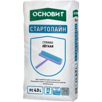 Купить Стяжка пола легкая Основит Стартолайн FC43 L, 25 кг оптом в Москве от производителя