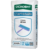Купить Стяжка пола легкая Основит Стартолайн FC43 L, 25 кг оптом в Москве от производителя
