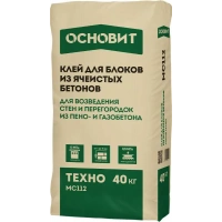 Купить Клей монтажный ОСНОВИТ ТЕХНО МС112 , 40 кг оптом в Москве от производителя