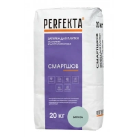 Купить Водоотталкивающая эластичная затирка Перфекта «СмартШов», Бирюза, 20 кг оптом в Москве от производителя