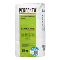 Купить Шпаклевка цементная базовая Перфекта «Старт Глайд МН» Зимняя Серия, 25 кг оптом в Москве от производителя