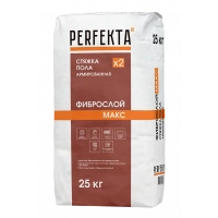 Купить Перфекта «Фиброслой Макс» Стяжка пола армированная, 25 кг оптом в Москве от производителя