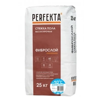 Купить Стяжка пола Перфекта Фиброслой Усиленная Зимняя серия, 25 кг оптом в Москве от производителя
