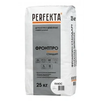 Купить Штукатурка цементная универсальная тонкослойная «ФронтПро СТАНДАРТ PLUS»  Перфекта 25 кг оптом в Москве от производителя
