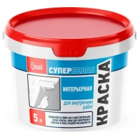 Купить Старатели Краска Интерьерная супербелая, 5л (100 шт/под) оптом в Москве от производителя